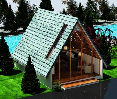 Wooden cottage#orrisa govt project#RAC INDORE