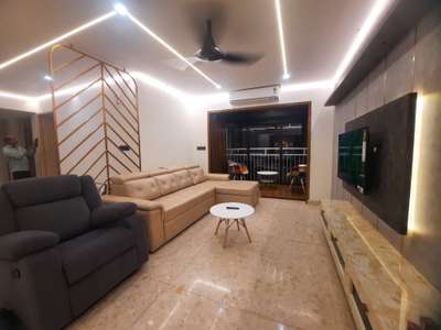 new work completed at jain flat kadavantra  #jainconstruction  #InteriorDesigner  #Ernakulam  #ModularKitchen  #LivingroomDesigns  #CelingLights