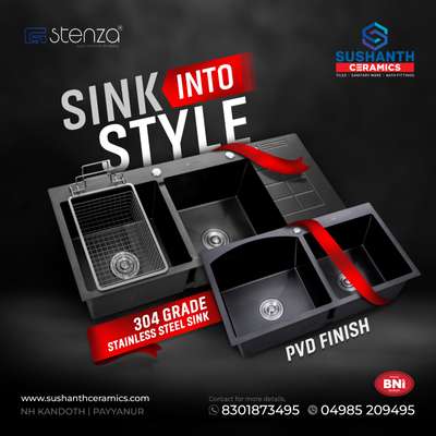 Upgrade your kitchen with Stenza Kitchen Sinks – where style meets functionality! 🌟 Crafted with precision and designed for durability, our sinks elevate your culinary space with elegance. From sleek stainless steel to chic granite composite options, Stenza offers a range of choices to suit your taste. 

Explore our collection today and redefine your kitchen experience with Stenza Kitchen Sinks! 

#StenzaKitchenSink #KitchenUpgrade #HomeImprovement #InteriorDesign #KitchenDesign #CulinarySpace #Elegance #Durability