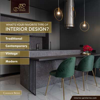 Design your favourite styles of interior design that you would like to adorn your house with.

For further details contact Us: +91 93190 91121
Website link: https://interior.jpinterios.com/
#interiordesign #Vintageinterior #moderninterior #Traditionalinterior #contemparoryinterior #luxuryinterior #instahome #homedecor #designinghome #createhome #beautifulspaces #reanovatinghomes #homeinterior #jpinterios