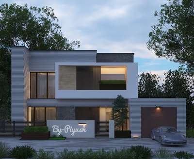 Villa Exterior Elevation Front Design  
 #exteriordesigns #3d