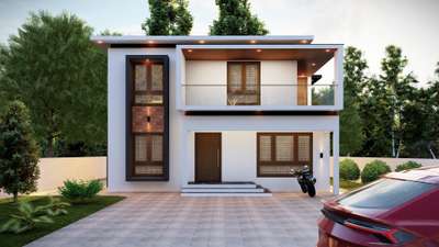 Residential House Elevation 🏠
📞 8078108955
Get your dream Home Design on a budget 
 #3d  #HouseDesigns  #ElevationHome