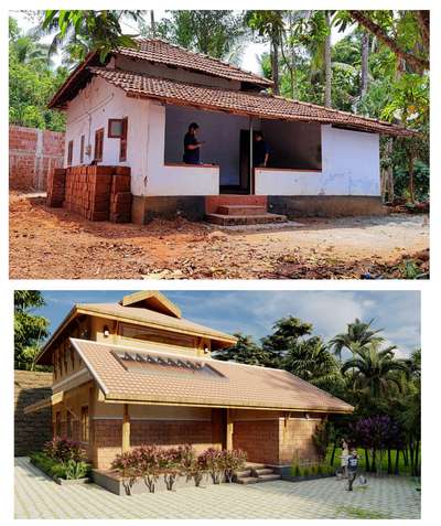 #Stupacalicut #KeralaStyleHouse #HouseRenovation #oldbuildingdemolition #architecturedesigns #Architect #calicutdesigners #architecturedesigns