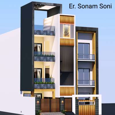 New Elevation work #indore#By Er. Sonam Soni
