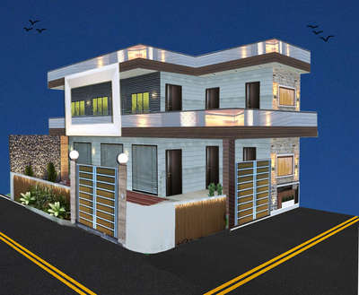 Exterior design // 25'X35' Front Elevation ₹₹₹  #sayyedinteriordesigners  #sayyedinteriordesigns  #sayyedinteriordesigner  #25X30
