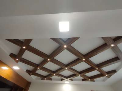 Ceiling design
#tyagiconstructions 
#WoodenBalcony #WoodenCeiling #woodencladding #zigzag #HomeAutomation #ElevationHome #HomeDecor