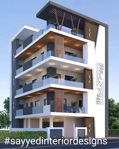 Exterior design // Front Elevation ₹₹₹ #sayyedinteriordesigner  #exteriordesigns  #ElevationDesign