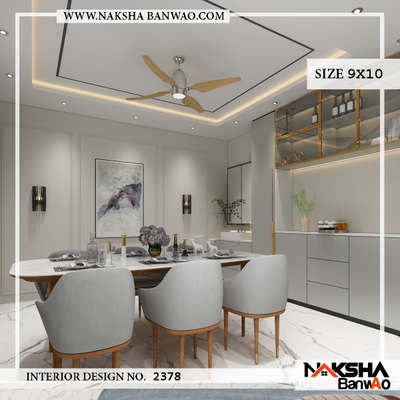 Designing your dream home? Let us help you bring all the elements of comfort and style together.                                                                                                                                   
📧 nakshabanwaoindia@gmail.com
📞+91-9549494050 
📐Room Size: 9*10

 #nakshabanwao #diningroom #diningroomdecor #diningroomtable #diningroomdesign #diningroomgoals #diningroominspo #diningroomideas #diningroomfurniture #interiordesigner #interiordesignideas #interiordesigning #interiordesignlovers