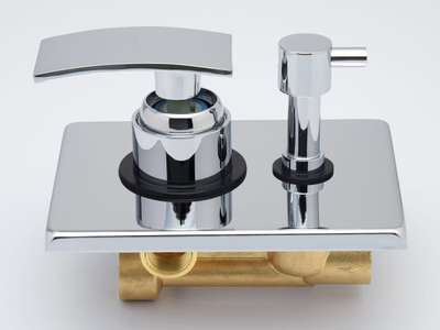 4 Way diverter (complete with upper part )  # bathroom fittings