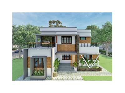 Elevation design #residencedesigns
 #3d 
#ElevationHome 
 #ElevationDesign 
 #view