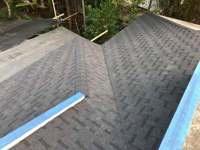 Roofing shingles work
