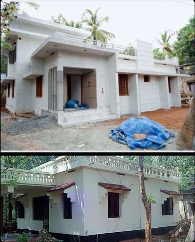 #new_project #ElevationHome  #HouseRenovation  #new_work  #newdesigin  #modernarchitect  #  #finishing satege #  #Malappuram