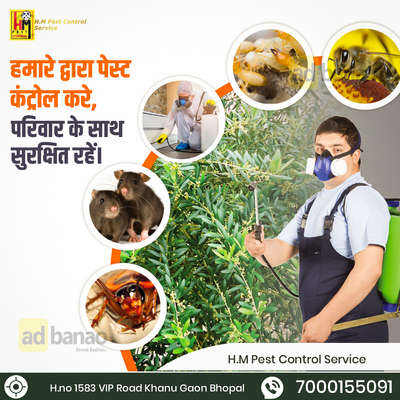 H.M Pest Control Service Bhopal