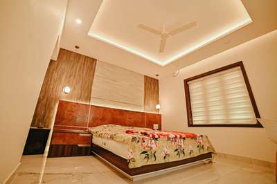 Simple Bedroom 
 #almanahalbuilders 
#kishorkumartvm 
#simplebedroomdesigns
#bedroominteriors