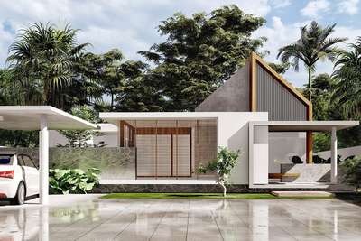 Residential project@thrissur
1600 sqf  #ContemporaryHouse #architecturedesigns #Architect  #3DPlans  #HouseDesigns