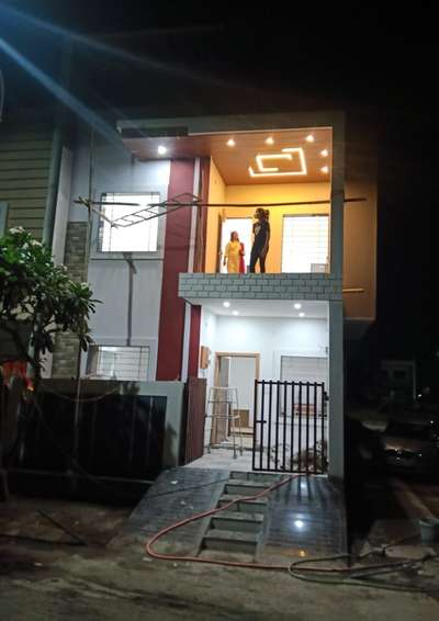 Night view#omaxe 1 shubhangan #RAC Studio indore