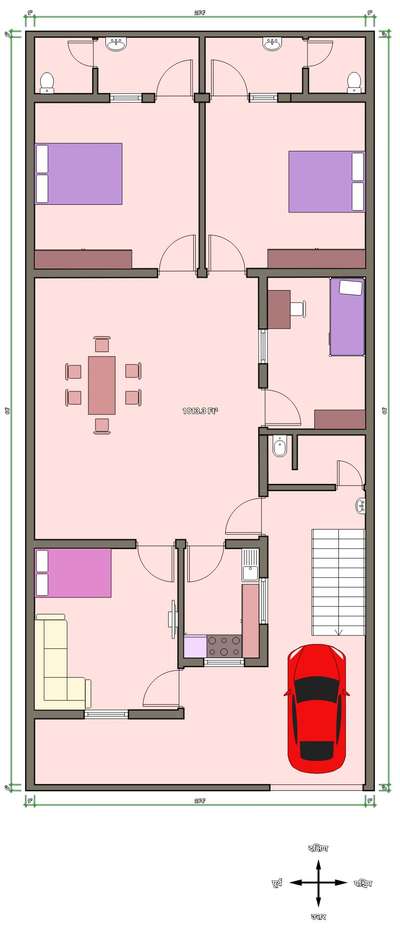30*65 feet house plan
#HouseDesigns #HouseConstruction #homeplan #new_home #homeplan
