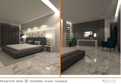 master bedroom complete project Designed by ATELIER INFINITE. #InteriorDesigner #masterbedroomdesinger #BedroomDesigns #architecturedesigns #Architectural&Interior #Architect