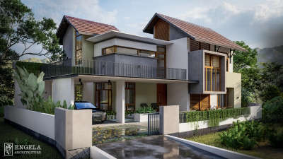 PROJECT: ELAAYA
Residence
.
.
#2500sqftHouse #residence #4BHKHouse
#architecturedesigns #tropicaldesign #ContemporaryHouse 
#modernminimalism 
#LandscapeDesign 
#3drendering