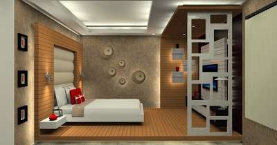 Bedroom interior designed by SBA_CIA