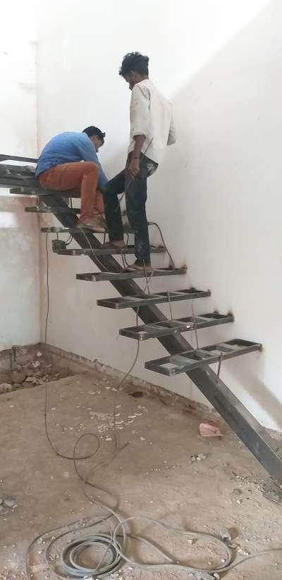 work almost finished... thank god... #StaircaseDesigns