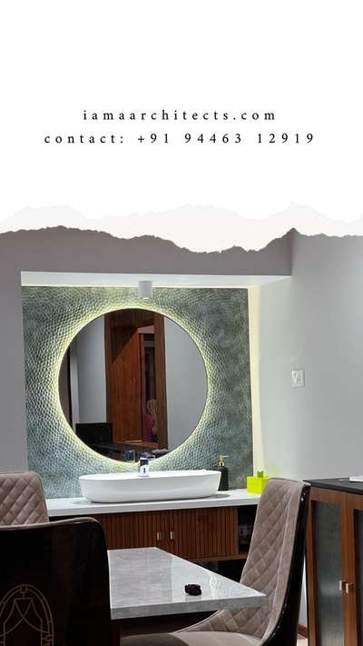 #mirrorunit  #mirrorwall  #mirrorart #mirrorwork  #mirrordesign  #washingarea  #washbasincabinets  #mirrorlight 
 #InteriorDesigner  #keraladesigns