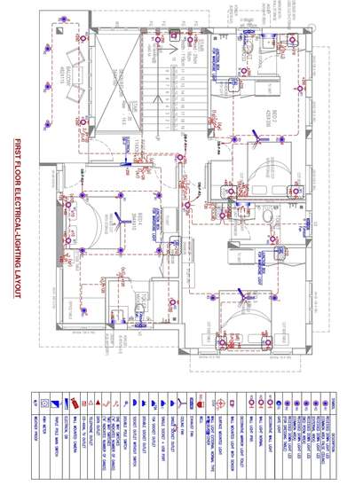 ELECTRICAL PLAN
First floor plan Lighting Layout 
#Electrical #Plumbing #drawings 
#plans #residentialproject #commercialproject #villas
#warehouse #hospital #shoppingmall #Hotel 
#keralaprojects #gccprojects