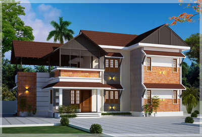 #3D_ELEVATION #TraditionalHouse #HouseDesigns #new_home #ContemporaryHouse #TraditionalHouse #modernhome #moderndesign