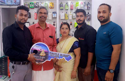Client - presanan 
project - Mobile shop ( Interior)
perugottukara, Thrissur