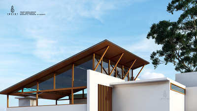 #roof #design #trusswork #houseexterior 
#kerlaarchitecture #KeralaStyleHouse 
#newdesigin #architecturedesigns