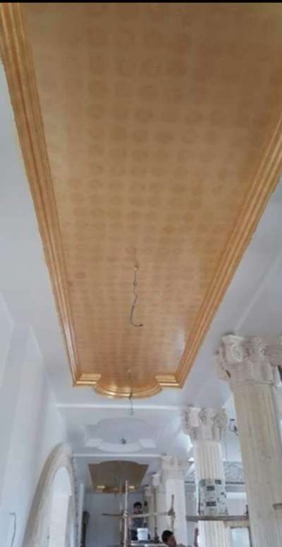 *gold  False ceiling *
Monday to Saturday