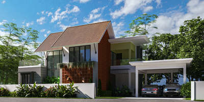 TROPICAL HOUSE DESIGN
#tropicalhouse 
#ContemporaryHouse 
#exterior_Work 
#exteriordesigns 
#exterior3D