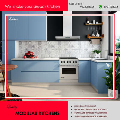 #ModularKitchen #MovableWardrobe #Modularfurniture #LivingroomDesigns #KitchenInterior #lovemyinterior #Architectural&Interior