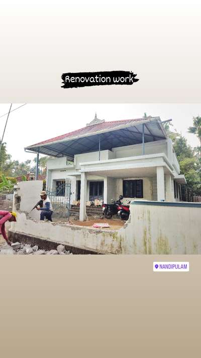 renovation work  
 #HouseRenovation #ContemporaryHouse  #Thrissur #koloviral