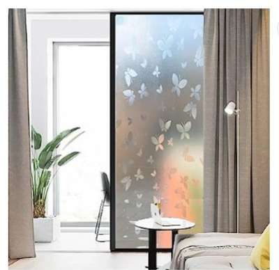 butterfly desiger glass film avl in 4 ft more diffrent designs