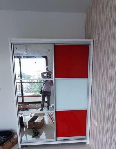 colour glass in wardrobes . 
Any colour please contact me