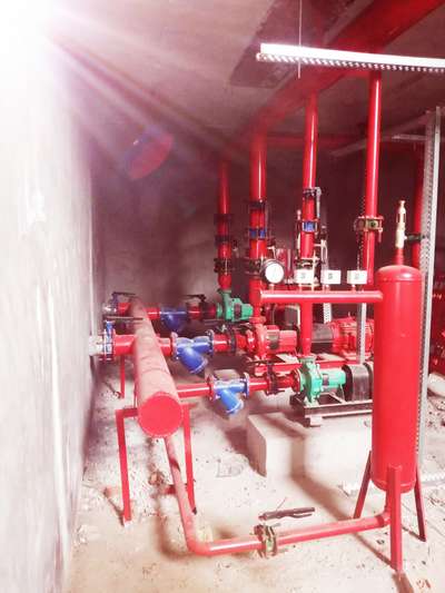 Pumps room complet fittings.... With pumps