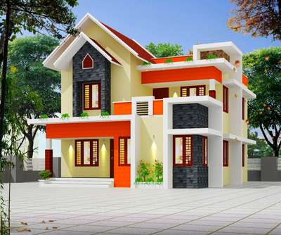 Designs by Civil Engineer HARI KUMAR Home designers, Pathanamthitta | Kolo