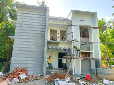 Castle Builders and Architects
4bhk house
client name-Prasanth
1553 sqft house
 #ContemporaryHouse  #BestBuildersInKerala  #Thiruvananthapuram  #KeralaStyleHouse