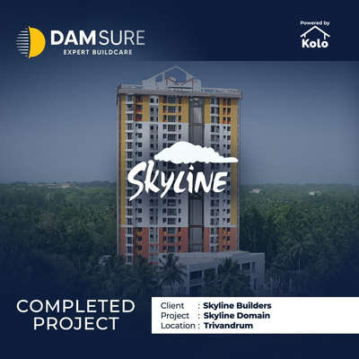 completed project

project details
Skyline builders
Skyline domain
Trivandrum

#WaterProofing #damsure #damsureproducts #damsurewaterproofing #waterproofing_applicator #waterproofingservices