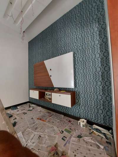 wallpaper living room