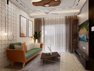 BOHEMIAN STYLE LIVING ROOM 
 #LivingroomDesigns  #bohodecor  #minimalinteriors  #3drenders  #3dmodeling  #InteriorDesigner