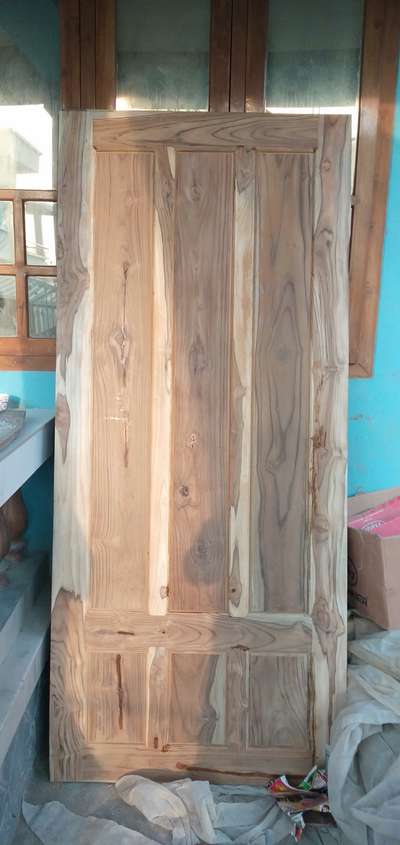 teak wood door  #