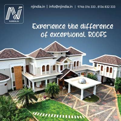 Discover the transformative power of exceptional roofing – safeguarding your home, enhancing its beauty, and reducing your energy costs.
🅦︎🅗︎🅐︎🅣︎🅢︎🅐︎🅟︎🅟︎ : https://wa.me/+919778690849 , https://wa.me/+918136832333 visit our website👉www.njindia.in
.
.
. #koloapp #kolopost #RoofingIdeas #RoofingShingles #RoofingDesigns