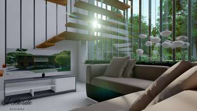 Under stair Family Living #InteriorDesigner  #LivingroomDesigns  #Architectural&Interior  #KitchenInterior