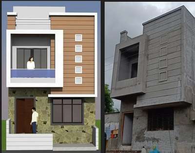 #3d elevation house #exteriordesigns #houseplan #architect #interiors #modernhousemakers