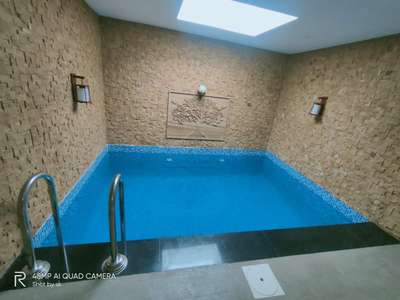 Indoor swimming pool by Genesis Swimming Pool, Trivandrum