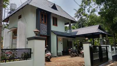 completed renovation.. own plan and work at thiruvanchoor kottayam..