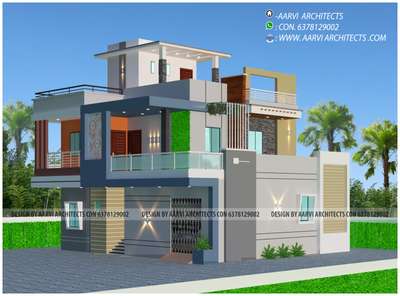 Project for Mr Narendra G # Rampura Raghunath garh
Design by - Aarvi Architects (6378129002)