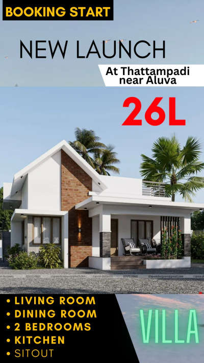 new villa project. 2bhk

#villaconstrction #grand_casa_luxury_villas #HouseDesigns #40LakhHouse #homesweethome #veedupani